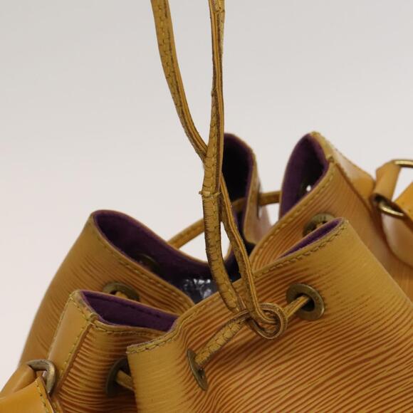 LOUIS VUITTON Epi Petit Noe Shoulder Bag Yellow M44109 - Picture 10 of 16